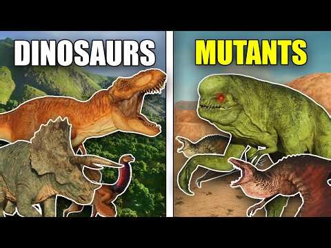 200+ Dinosaurs vs Deadliest Mutants In Jurassic World Evolution 3