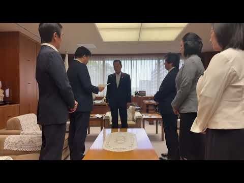 【LIVE】吉松県議・百条委員会の申し入れ！
