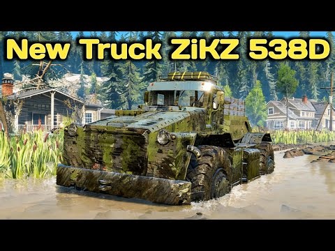 New Truck ZiKZ 538D In SnowRunner Season 17