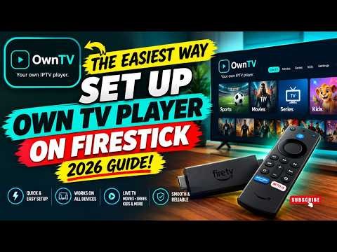 The Easiest Way to Set Up OWN TV Player on FireStick | 2026 Guide!