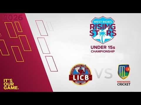 🔴 LIVE Leeward Islands v Windward Islands | CWI Men’s Under 15 - Round 1| 50 Over Championships 2026