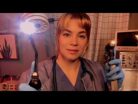 ASMR 3 Exams: Ear Exam, Something in Your Eye, Cranial Nerve Exam | Medical Roleplay