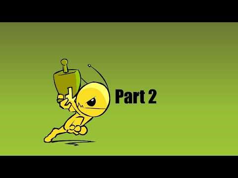 Let's Play Alien Hominid: Part 2 Too much going on!