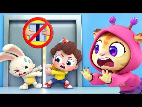Elevator Safety Song | Don't Jump in Elevators | Safety Rules for Kids | Kids Songs | BabyBus