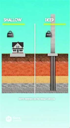 How Foundations Really Stop Buildings From Sinking #construction