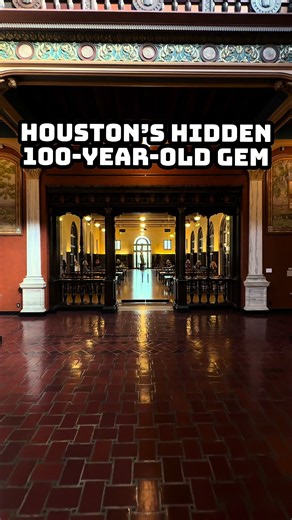Would you believe this is Houston? 🤯 I found the Julia Ideson Building while browsing the @Houston Chronicle and I genuinely had no idea one of the most beautiful historic spaces in the city was sitting right in Downtown. Opened in 1926 as Houston’s main library, it is filled with incredible architecture, history, and details that make it feel like a completely different side of Houston. This is exactly why I like using the Houston Chronicle as a go-to resource for staying connected to the city