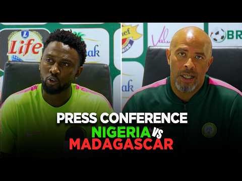 NIGERIA VS MADAGASCAR - AFCON 2027 QUALIFIER  - PRESS CONFERENCE
