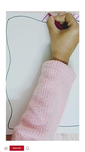 easy and beautiful front page design for Project, Assignment,Notebook #border #short #hijabi craft