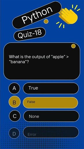 Python quiz