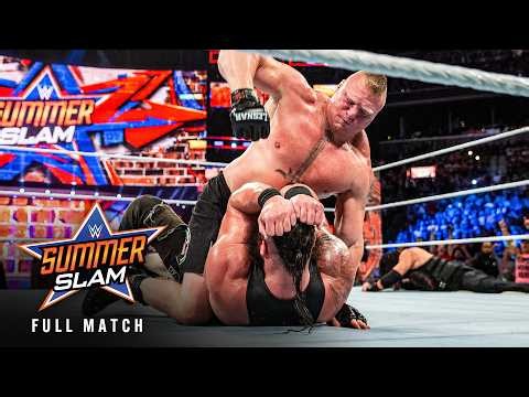 FULL MATCH: Brock Lesnar vs. Roman Reigns vs. Samoa Joe vs. Braun Strowman: SummerSlam 2017