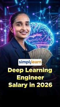 Deep Learning Engineer Salary 2026 | How Much A Deep Learning Engineer Earn | #Shorts | #Simplilearn