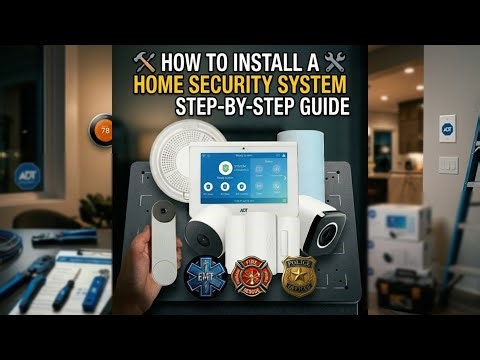 How to Install a Home Security System | Full Step by Step Guide