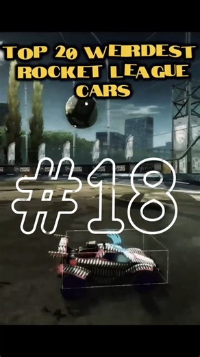 TOP 20 Weirdest Rocket League cars🧐👽 #rocketleague #rl #top10 #sweettooth #fyp