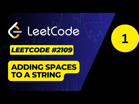 LeetCode 2109 Explained | Add Spaces to String (Easy Java Solution 🚀) #java