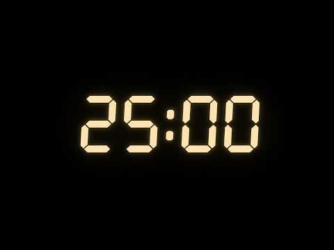 25 Min Countdown Timer