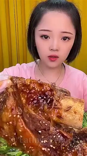Savoring Soft & Fleshy Beef Ribs ASMR Mukbang #asmr #mukbang #beef