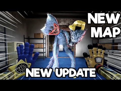 A Grabpack Test PREW-X - New MAP 4 BIG UPDATE with Huggy Wuggy | Full Gameplay (Roblox)