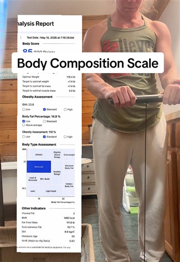 The amount of information this scale gives you is 🤯 #bodycomposition #bodyweight #scale #bmi #tiktokshopcreatorpicks @RENPHO