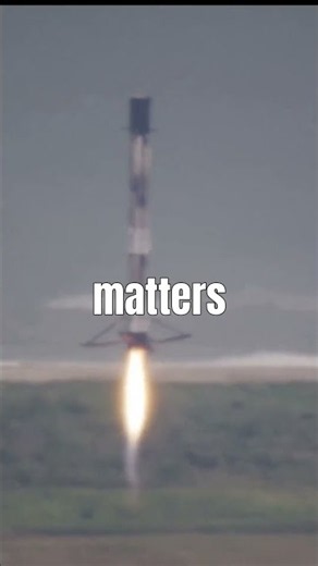 This Rocket Flies Itself Home 🛬 #shorts #spacefacts #science #worldspaceweek #shorts #spacex