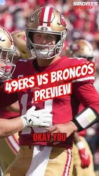 49ers vs. Broncos: Bo Nix's Struggles and Home Edge
