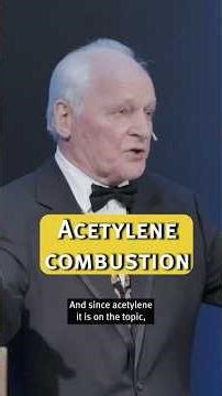 Andrew Szydlo on the chemistry of acetylene combustion #shorts #andrewszydlo #acetylene #science