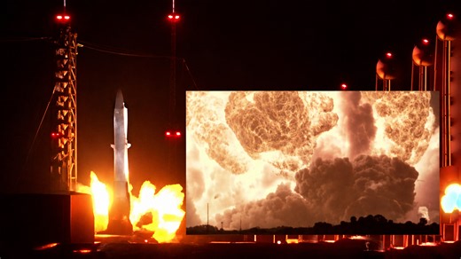 New Glenn static fire explosion damages Blue Origin’s launch site