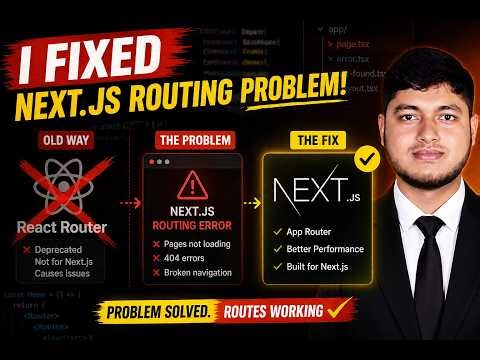 React vs Next.js Routing 🔥 Dynamic Params Problem & Fix Explained