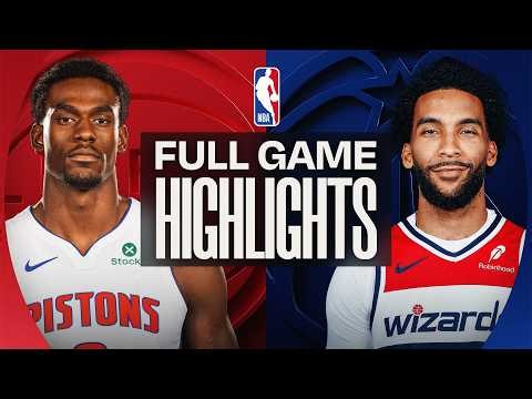 PISTONS at WIZARDS | FULL GAME HIGHLIGHTS | March 17, 2026