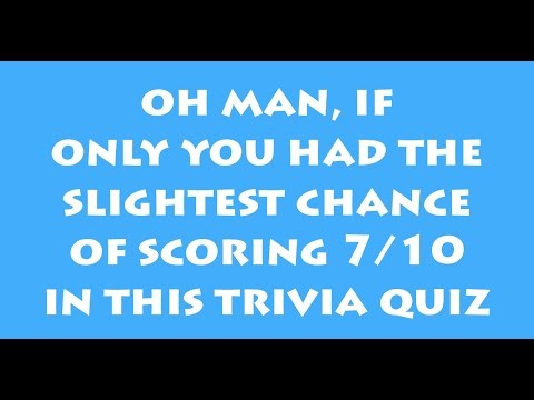 Mixed Trivia Quiz