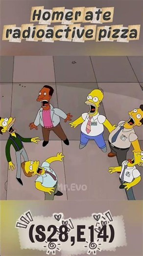 Homer builds giant domino chain #simpsons | Simpsons Funny Moments | #thesimpsons #cartoon #funny