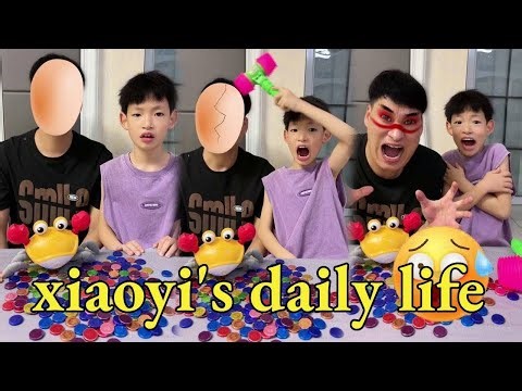 The Father Turns Into An Egg And The Son Breaks It With A Hammer!【Best Lovely Family Show】