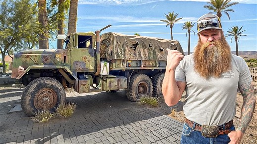 An old blind man gave me this military truck… will it start? - Part 2
