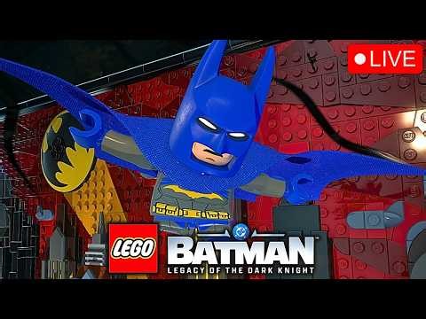 🔴 LIVE! The NEW LEGO Batman Game is INCREDIBLE