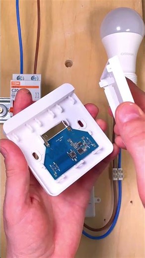 How to connect a wireless light switch! #DIY #electrician #tips