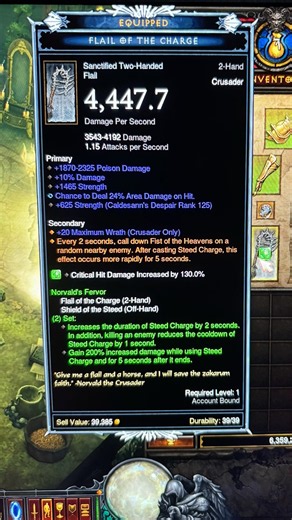 Diablo 3 | Season 40 Crusader