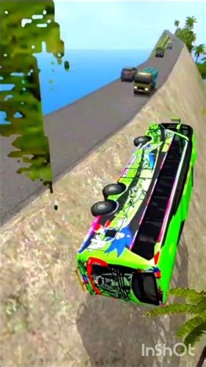 Danger Bus Simulator Indonesia Gameplay #bussimulatorindonesia #shorts #gameplay