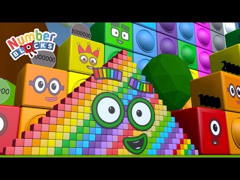 Learn Big Numbers with Numberblocks 777 vs 10,000 vs 10,000,000 | Fun Math for Kids! 🚀