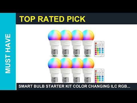 Smart Bulb Starter Kit Color Changing ILC RGB LED Light Bulb Color Changing Light Bulb Guide