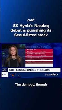 SK Hynix's Nasdaq debut is punishing its Seoul-listed stock