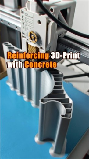 500% infill with Concrete — 3D-Print Hack