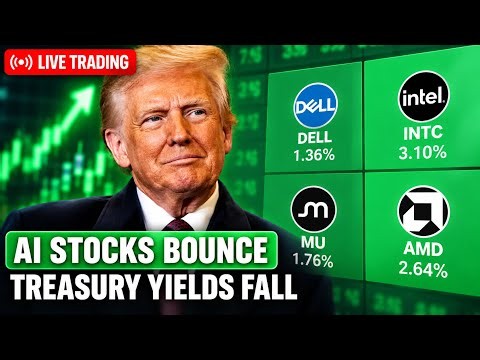 $DELL All-Time High, $NBIS AI Data Stock Rally 📈 Live Trading Stock Market Today $NVDA $AMD $MU