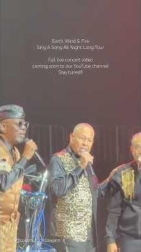 Earth, Wind & Fire - Sing A Song All Night Long Tour 2026 [full show now on our YouTube channel]