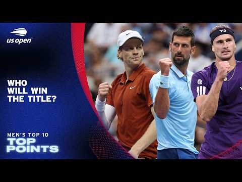 Who Will Win Roland Garros 2026? | Top 10 Men's Players Best US Open Points