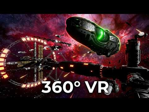 Alien Attack earth in 360° | VR/4K