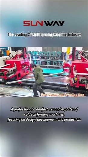Unleash Structural Strength with Our Advanced Box Beam Roll Forming Machine