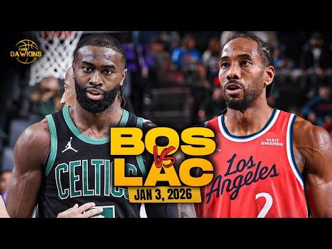 Boston Celtics vs Los Angeles Clippers Full Game Highlights | Jan 3, 2026 | FreeDawkins