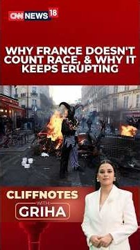 Why France Doesn't Count Race, and Why It Keeps Erupting | #shorts #protests | N18S