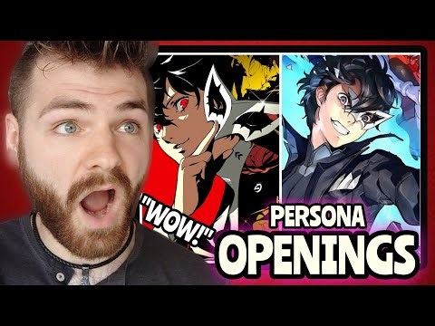 ALL PERSONA OPENINGS *1996-2025* (FIRST TIME REACTION)