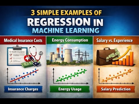 3 Simple Examples of Regression in Machine Learning