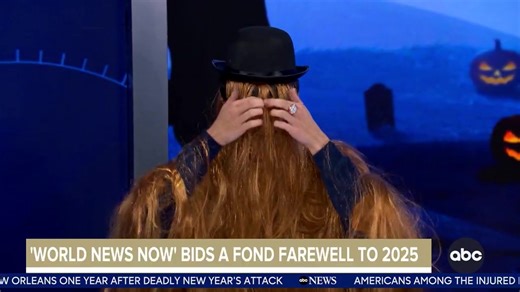 'WORLD NEWS NOW' BIDS A FOND FAREWELL TO 2025: We’ve had surprises and plenty of fun this year on the World News Now set. Here’s a look back at our favorite moments. | World News Now